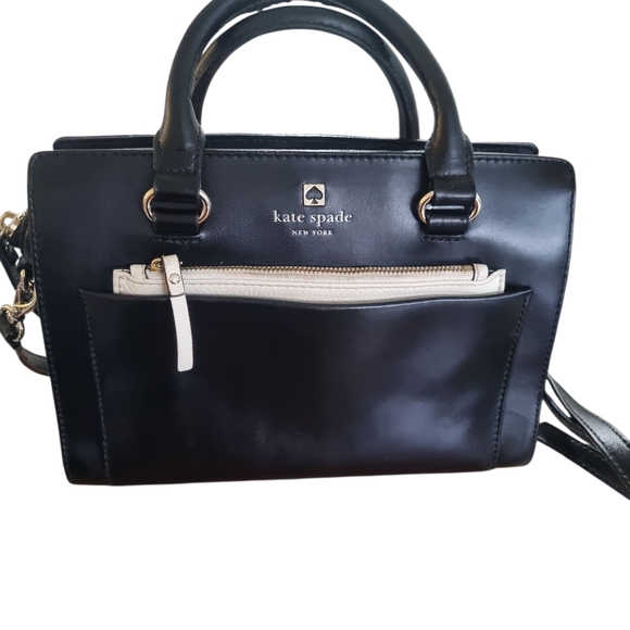 kate spade Handbags - Kate Spade Black and Cream Women's Bag